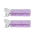 thumbnail image 1 of Lot de 2 bigoudis volumateurs portables pour cheveux, outil de coiffure pour femmes et filles, violet, 1 of 4