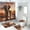 Pattern-4, variant on African Elephant Shower Curtain Set Forest Wild Animal Rainbow Bathroom Sets Decor Accessories Bathroom Shower Curtains Set with Non-Slip Rug Toilet Lid Cover Bath Mat and 12 Hooks, 72x72 Inch