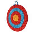 thumbnail image 4 of Hand-Made Archery Arrow Target, Traditional Retro Shooting Arrow Target with Hanging Sling Backyard Straw Targets Bow Target Darts Target Props Sports Training Accessory, 4 of 9