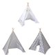 thumbnail image 5 of Wosthever Tienda de juegos para niños, juguete interactivo para niños de jardín de infantes decorativo para interiores, decoración portátil, carpas Raya gris, 5 of 6