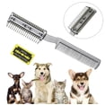 thumbnail image 2 of Razor Comb Hair Shaper For Pet Dog And Cat, 2 of 6
