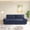 Blue, variant on 73.2 Inch Queen Size Pull-Out 3-in-1 Convertible Sleeper Sofa Bed with Two Soft Pillows,Multifunctional Corduroy Double Sofa Bed for Living Room,Bedroom and More,Grey
