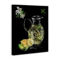 thumbnail image 3 of Stupell Industries Iced Lemonade Pitcher Canvas Wall Art design by Susan Lugar, 20 x 16, 3 of 7