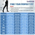 thumbnail image 4 of beister 15-20 mmHg Closed Toe Compression Tights, Graduated Support Pantyhose for Women & Men, 4 of 8