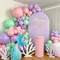 thumbnail image 5 of TETOU 129Pcs Pastel Purple Balloon, Latex Party Balloons, Different Sizes 18/12/10/5 Inch Party Balloon Kit for Birthday Party Graduation Baby Shower Wedding Balloon Decoration - Pastel Purple, 5 of 7