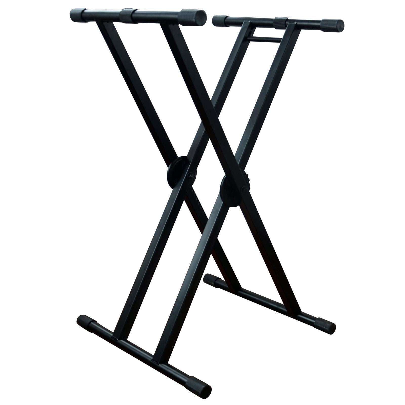 ProX T-KSTU Keyboard Stand Table with Easy Lock DJ Coffin Keyboard Stand Package