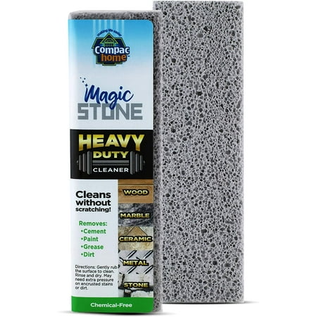 UPC: 0072076138246 | Compac Home Magic Stone Heavy Duty Cleaning Stick  Removes Paint  Cement  Rust  Grease from Wood  Stone  Ceramic 2pk