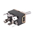 thumbnail image 6 of 2X AC 250V/10A 125V/15A DPDT 3 Position ON/OFF/ON 6 Pins Toggle Switch Black+Silver, 6 of 8
