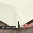 thumbnail image 5 of SGI Bedding 16 Inch Pleated Bed Skirt | Microfiber Bed Skirt | Fade Resistant, Wrinkle Free, Anti-static, Decorative, Extra Storage Space, Clutter-Free | Queen, Ivory, 5 of 8