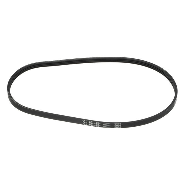 Unique Bargains 260J4 PJ V-Ribbed Belt 4 Ribs 26' Length x 0.37' Width x 0.14' Height, EPDM Micro V Serpentine Belt