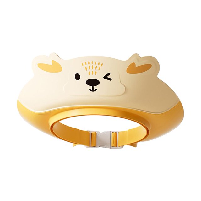 Adjustable Baby Shampoo Rinsing Hat with 3D Ergonomic Fit Soft Seal for Children 0-12 Years Waterproof Bathing