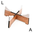 thumbnail image 1 of Wmool Wood Tongue Drum Stand,Tongue Drum Bracket,Tongue Drum Tripod Tank Drum Display Rack,Snare Drum Stand Tongue Drum Bracket Wood Storage Rack for Professional Tongue Drum, 1 of 8