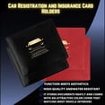 thumbnail image 2 of Performore Premium Car Document Organizer, 4 Pack, Black and Red, Automotive Organizers, 2 of 7