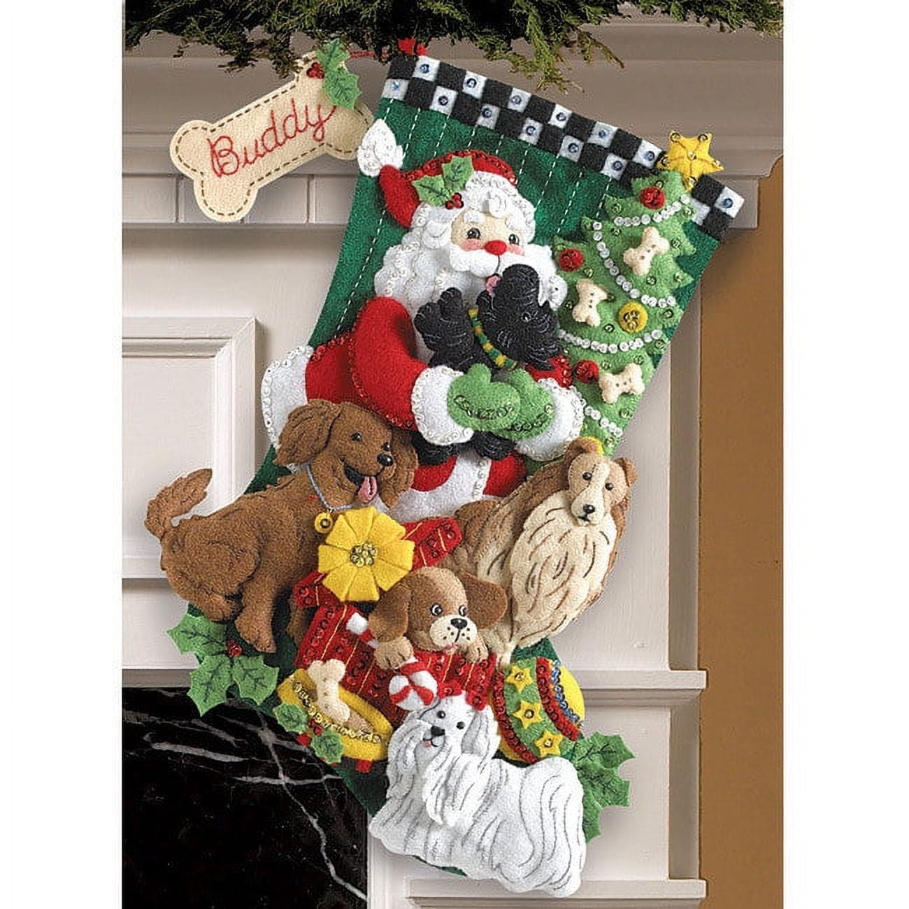 Bucilla ® Seasonal - Felt - Stocking Kits - Santa's Unicorn