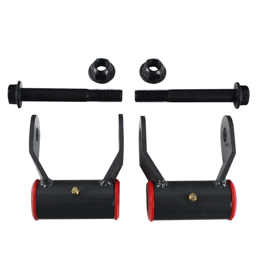 BST BSSP 1" Lift Kit Shackle Lift Shackles Leveling Kit Rear Suspension Comppatible with 2015-2020 F-ord F150 2WD 4WD 713210