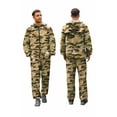 thumbnail image 6 of COOFANDY Men's Rain Suit Lined Rain Jacket with Hood Waterproof Running Suit, 6 of 9