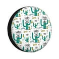 thumbnail image 2 of Balery Hello Summer Tire Covers - Tough Tire Wheel Protector for Truck, SUV, Trailer, Camper, RV -17 inch, 2 of 8