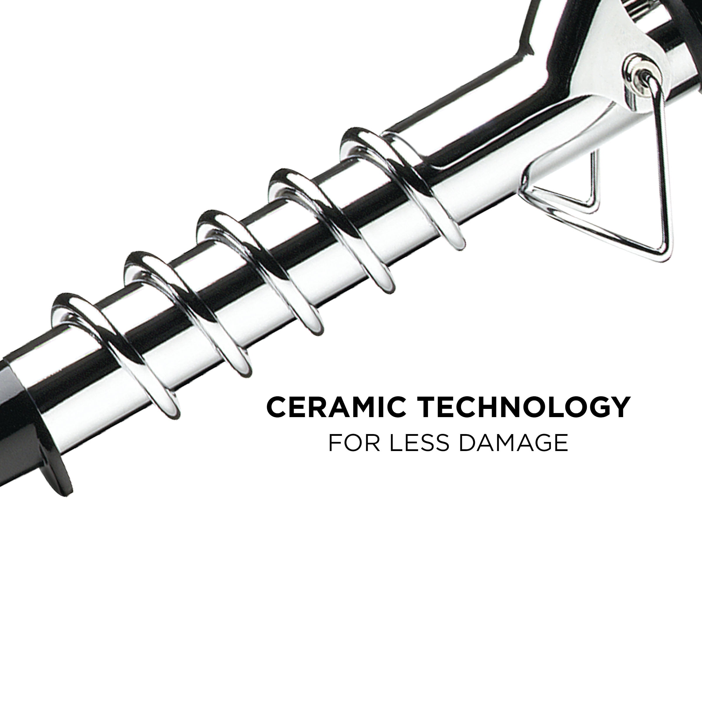 Instant Heat Ceramic Spiral .75" Curling Iron CD88GNR