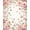Pink, Pattern 4, variant on ODIKA 8'x10' Machine Washable Non-Slip Area Rug, Wild Rose Vinework with Delicate Petal Mosaic Accents High Traffic Rug, Pink, 218920