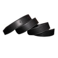 thumbnail image 2 of Fairnull Leather Belt Men Vintage Cool Faux Leather Buckle Free Belt for Decoration, 2 of 7