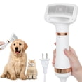 thumbnail image 1 of Secador de pelo para perros 2 en 1 con cepillo de aseo, 300 W, 3 velocidades, 1 of 7