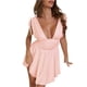 thumbnail image 1 of Gibobby Vestido sexy para fiesta Vestido corto sin mangas de verano para mujer Vestido sexy con escote en V profundo Vestido casual sexy Vestido delgado(Rosa,G), 1 of 5