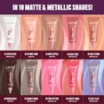 thumbnail image 4 of NYX Professional Makeup Lid Lingerie Liquid Eyeshadow And Cream Shimmer, In-Nude-Endo, 0.2 fl oz, 4 of 12