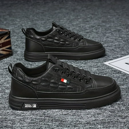 

HLJHKJWM & Comfortable ‘s PU Sneakers - Non-Slip Grip Versatile for All Seasons Perfect for Casual & Outdoor Activities