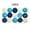 🍒 blue_Hot#7024, variant on Blue Decorative Vase Filler Balls Set • Wicker Rattan Orbs for Bowl, Coffee Table, Wedding Party Centerpiece • 15/24 Pieces Blue Mixed, 2 in Diameter