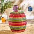 thumbnail image 5 of Vibrant Rattan End Table, 5 of 6