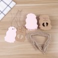 thumbnail image 6 of OUNONA  50 Pcs Baby Shower Thank You Tags Decorations Guests Newborn Boy Pink, 6 of 8