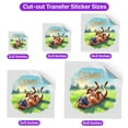 thumbnail image 5 of Happy Retirement with Mastiff Enjoy Life Rest Time Cutout Transfer Sticker Mastiffs Dog Lover Gifts Idea Transparent Decal Art Decor - 02027, 5 of 5