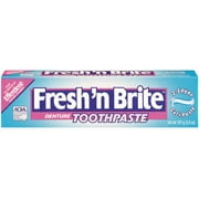 fresh 'n brite denture toothpaste 3.8 ounce