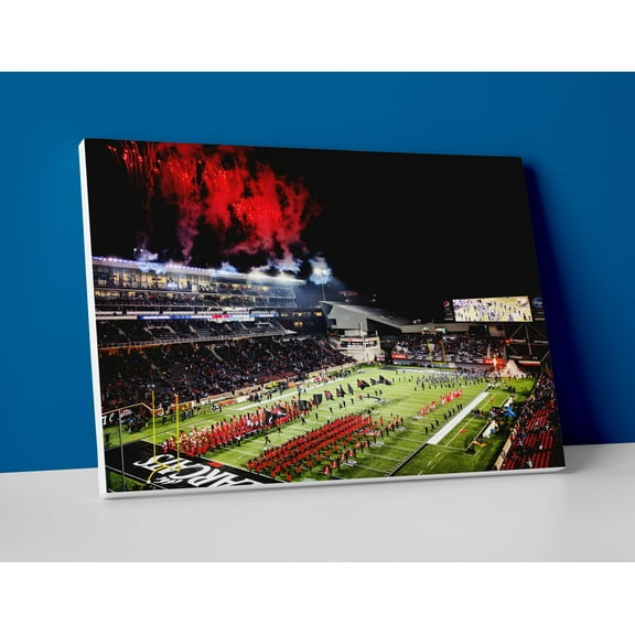 Cincinnati Bearcats Football Stadium Poster or Canvas Wall Art