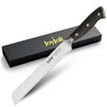 thumbnail image 5 of JoyJolt 8-in Bread Knife High Carbon Steel Kitchen Knife, 5 of 5