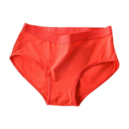 DQRPSEETB Women s Briefs Breathable Mid Waist Plus Size Underwear Ladies Underwear Panties Cotton Womens Plus Size Gift for Halloween Xmas