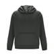 thumbnail image 4 of MHFRRA Sudadera con Capucha y Cremallera de Un Cuarto, Informal, Forrada, Cómoda, Suave, Cálida, para Invierno, Otoño, Exterior, Deportiva, con Capucha Gris, 4 of 4