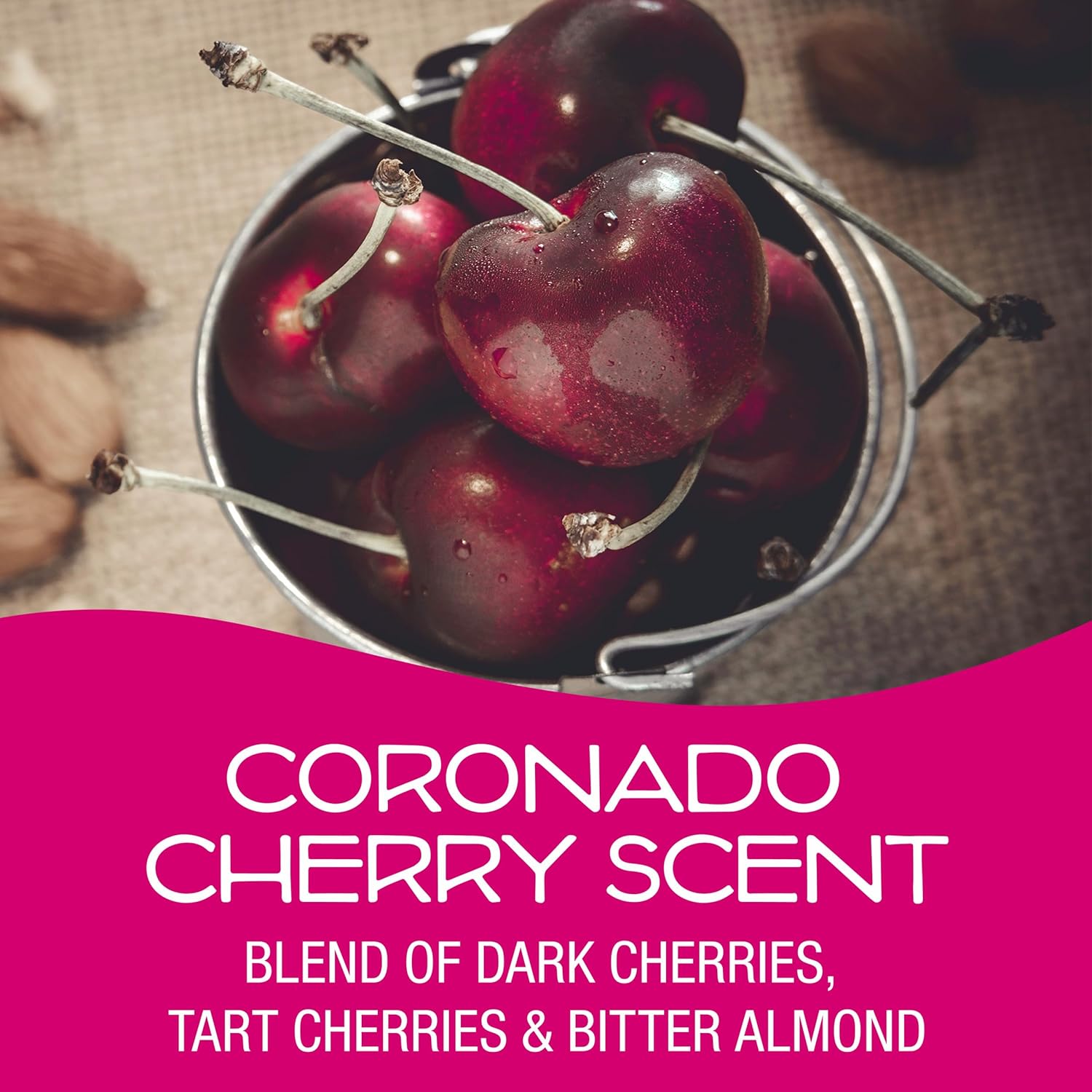 Power Bloc Car Air Freshener, Coronado Cherry Scent