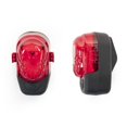 thumbnail image 2 of Juego De Luces para bicicleta Turbo Hl-40+Tl-100 Led Delantera/Trasera Negro, 2 of 5