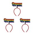thumbnail image 1 of Sonducket Headband Photo Props Niños Diademas Universal Ajustable Headwear Maquillaje Fiesta Decoración de Navidad carta Type1 NO1, 1 of 6
