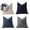 Blue, variant on Throw Pillow Covers 15.7x15.7 Inch, Set of 4, Soft Corduroy Boho Stripe Decorative Pillow Cover, Couch Fluffy Pillow Cover for Farmhouse Home Decor Bed Living Room