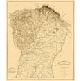 thumbnail image 3 of Mills 15x17 Black Modern Framed Museum Art Print Titled - Pendleton South Carolina Landowner - Mills 1825, 3 of 5