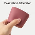 thumbnail image 4 of Taza abierta de silicona para bebé, 2 uds., de biberón y tazas para niños pequeños de fácil agarre, suministros de destete Led para bebé a prueba de derrames, 4 of 5