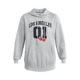 thumbnail image 5 of No Boundaries Oversized Printed Hoodie, Women's and Women’s Plus, 5 of 5