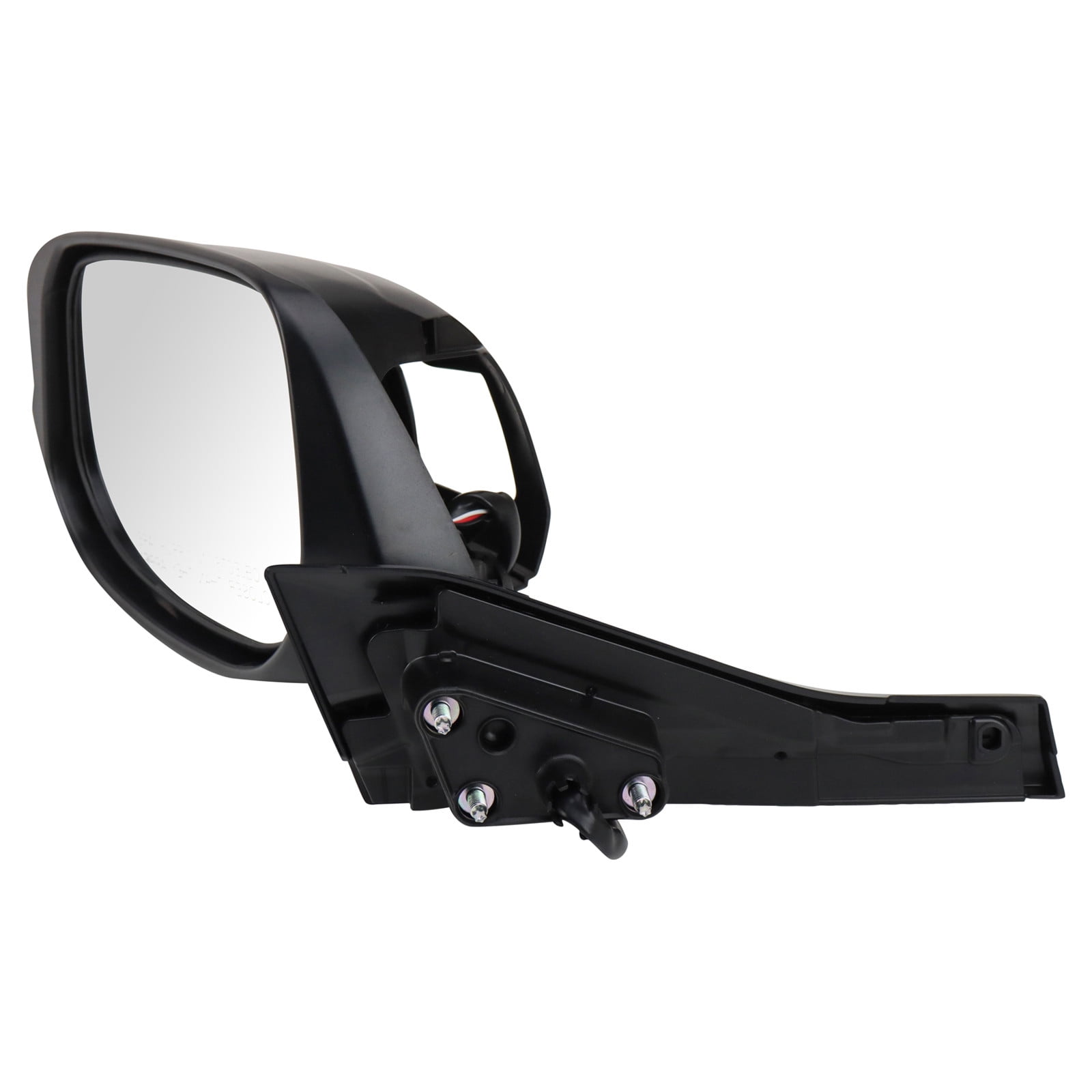 TRQ Driver Side Power Mirror Paint to Match Smooth Black Fits 2010-2014 Honda Insight LX HO1320253