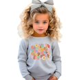 thumbnail image 2 of Retro Cardinals Sweatshirt School Pride Sweater for Adults and Teens Gray Sweatshirt Youth Medium, 2 of 4