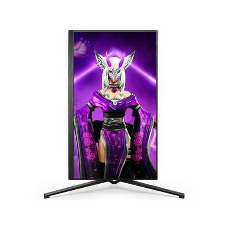 AOC - AG324UX 31.5" LCD 4K UHD Gaming Monitor - Black/Red