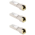 thumbnail image 1 of SFP Module RJ45 Switch Gbic 10/100/1000 Connector SFP Copper RJ45 SFP Module Gigabit Ethernet Port 3Pcs, 1 of 6