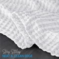 thumbnail image 3 of Ropa de cama Blanket Utopia, gofre, 100% algodón, 300 g/m², color blanco completo, 3 of 8