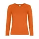 thumbnail image 1 of B&C - Camiseta #E190 de Manga Larga para Mujer (Naranja Urbano), 1 of 3